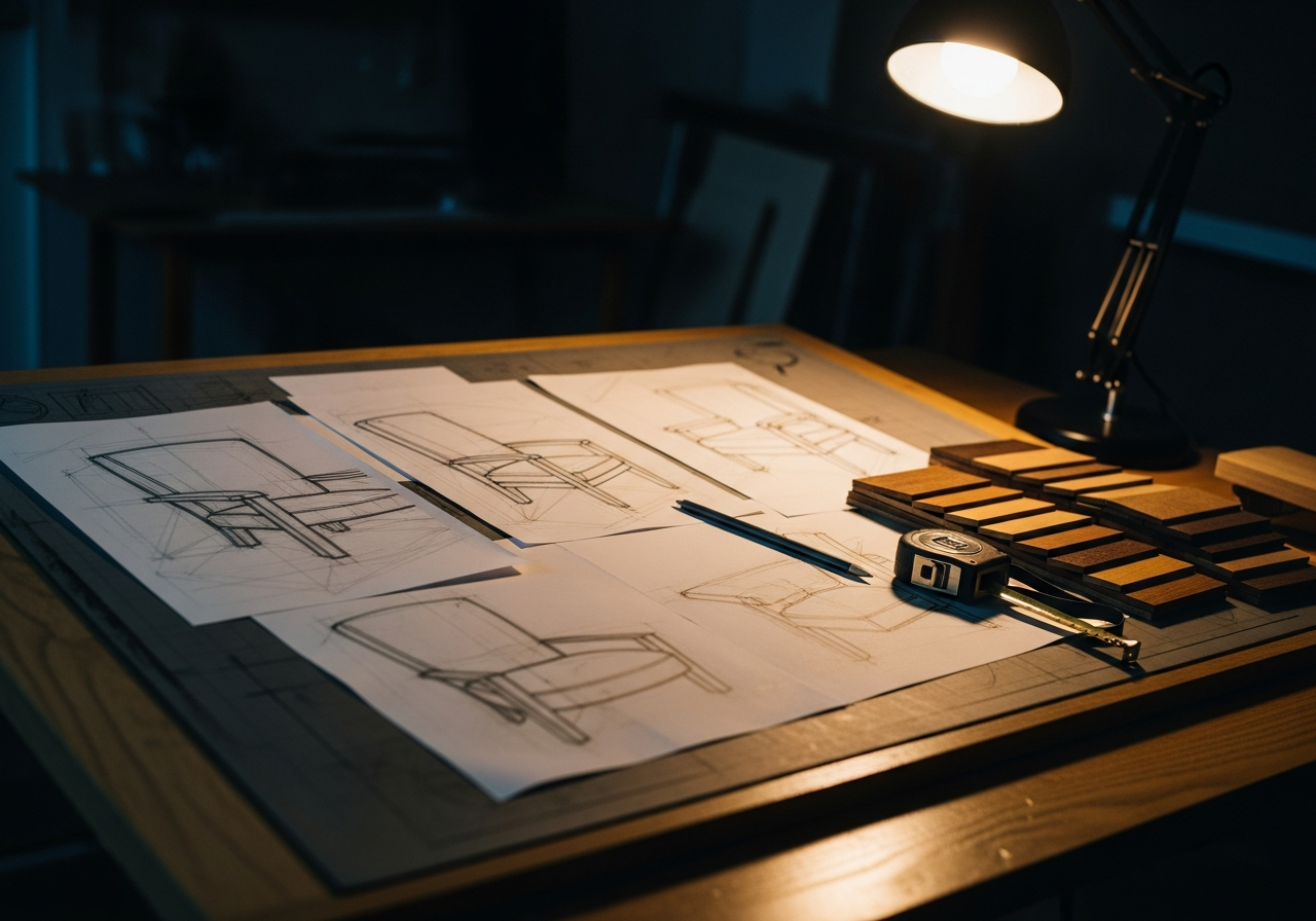 From sketch to seat: how the Reading-room chair came together